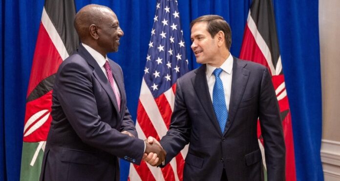 Ruto Meets Marco Rubio: Discusses Extension of AGOA