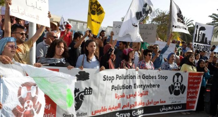 Protests Erupt in Gabes, Tunisia Over Pollution and Environment Neglect