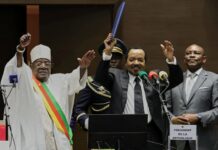 Paul Biya Sworn-in as Cameroon’s President Paul Biya Sworn-in as Cameroon’s President