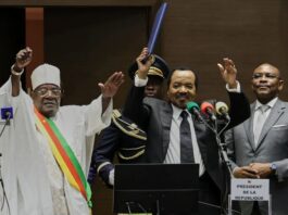 Paul Biya Sworn-in as Cameroon’s President Paul Biya Sworn-in as Cameroon’s President