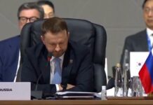 Russia Condemns Sanctions and Asset Seizures Post Ukraine War Illegal Maxim Oreshkin, the deputy chief of staff of the Russian Presidential Executive Office, who leads the delegation to G20 Meeting also criticized the financial aid provided to Ukraine, arguing that international financial institutions are currently deviating from development finance to military expenditures.