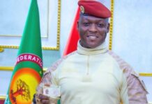 Sahel Alliance Issues Identity Card: Burkina Faso President First to Get Card Sahel Alliance Issues Identity Card: Burkina Faso President First to Get Card (West Africa) (2 Minutes Read) With the introduction of biometric identity cards, the Sahel leaders seek to grow the profile of their new bloc and to deepen integration. The move also shows that Burkina Faso, Mali and Niger are determined in severing their ties with West African bloc ECOWAS. Burkina Faso leader Ibrahim Traoré on Monday became the first Sahel Alliance head of state to get an identity card backed by the region's confederation. Traore received his ID from the country's security minister. With the introduction of biometric identity cards, the Sahel leaders seek to grow the profile of their new bloc and to deepen integration. The move also shows that Burkina Faso, Mali and Niger are determined in severing their ties with West African bloc ECOWAS. Read Also: https://trendsnafrica.com/legal-experts-calling-for-reform-of-international-criminal-court-to-address-exit-of-sahel-alliance-from-its-fold/ The identity card is said to incorporate advanced security features that guarantee reliable identification and the protection of personal data.